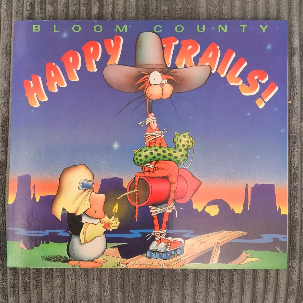 Bloom County: Happy Trails comic book by Berkeley Breathed
